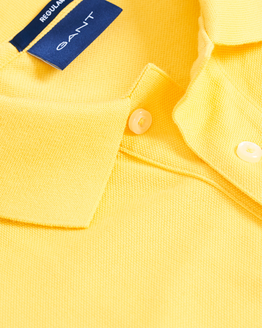 Herre | Pikéer | GANT | The Original Polo Mimosa Yellow