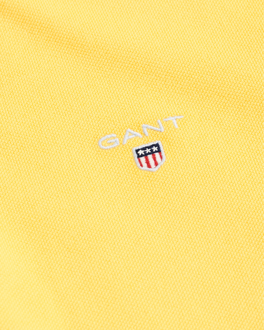 Herre | Pikéer | GANT | The Original Polo Mimosa Yellow