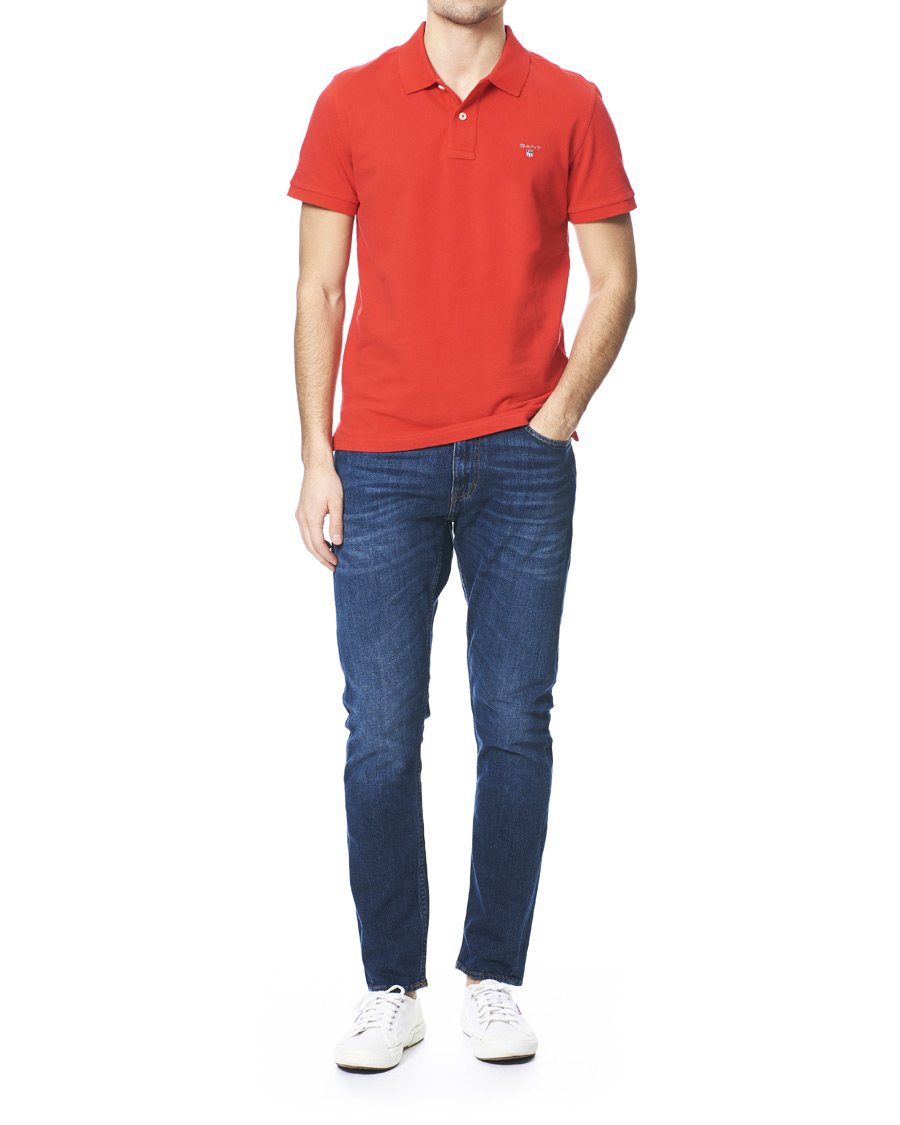 Herre | Pikéer | GANT | The Original Polo Bright Red