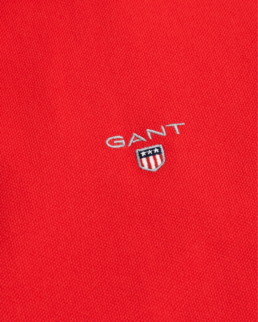 Herre | Pikéer | GANT | The Original Polo Bright Red