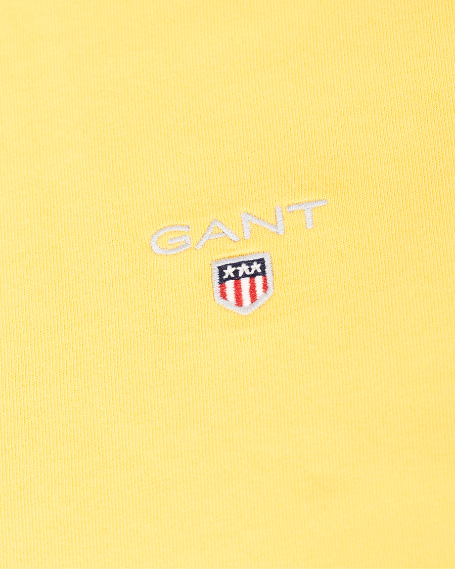 Herre | T-Shirts | GANT | The Original Tee Mimosa Yellow