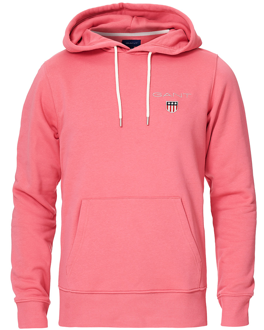 Herre | Gensere | GANT | Medium Shield Hoodie Rapture Rose