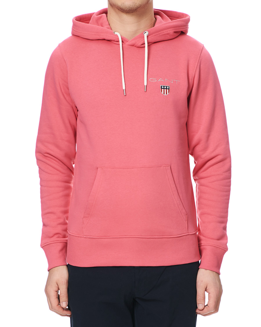 Herre | Gensere | GANT | Medium Shield Hoodie Rapture Rose