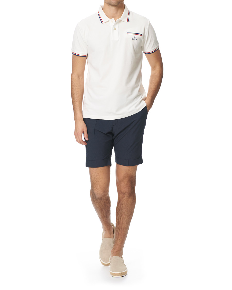 Herre | Shorts | GANT | Seersucker City Shorts Insignia Blue
