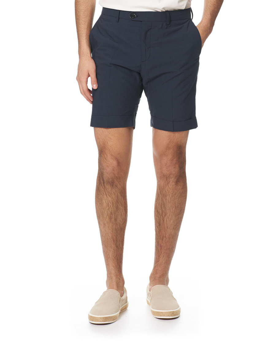Herre | Shorts | GANT | Seersucker City Shorts Insignia Blue