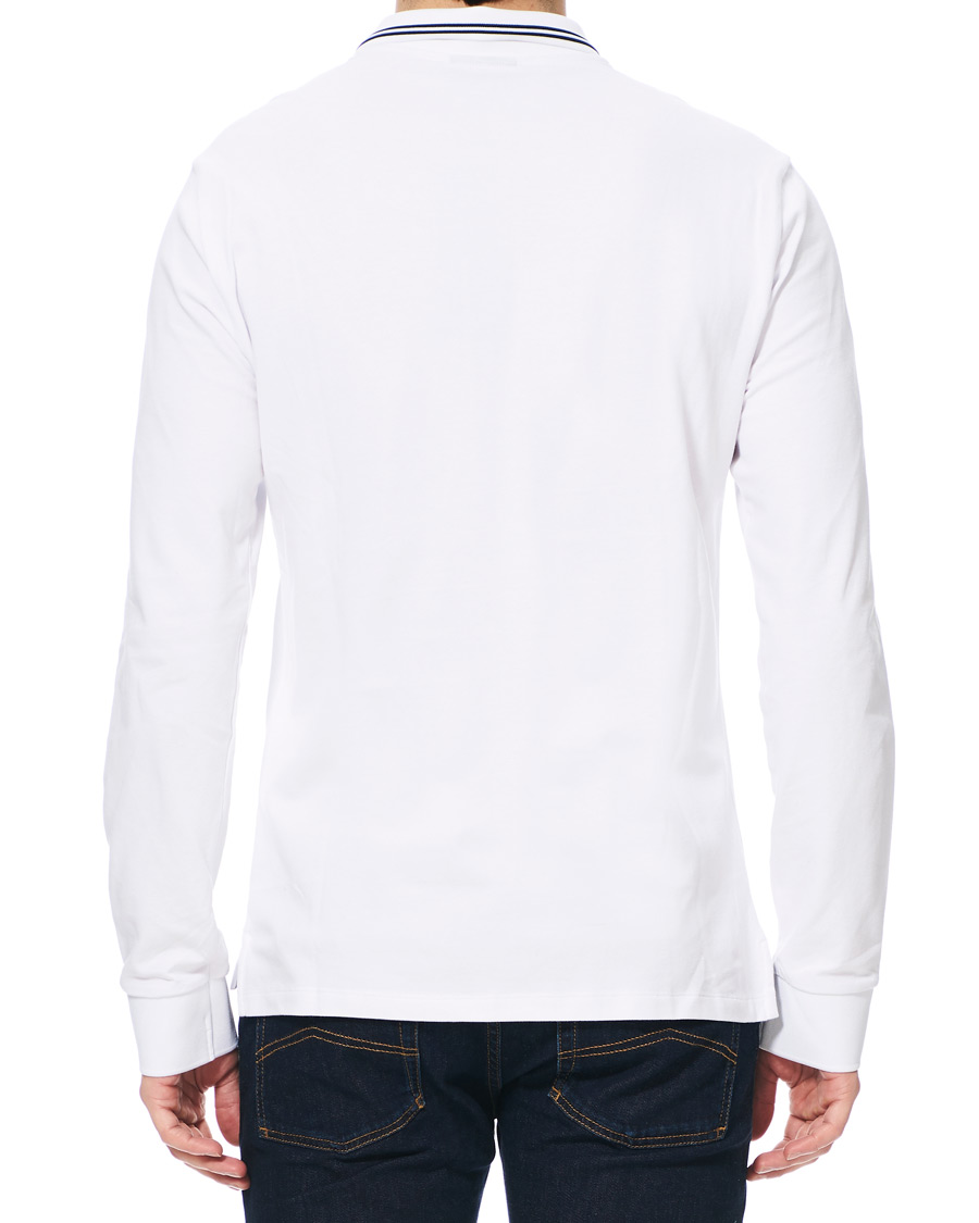 Herre | Gensere | Emporio Armani | Long Sleeve Polo White