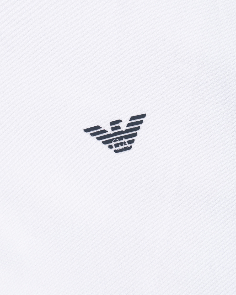 Herre | Gensere | Emporio Armani | Long Sleeve Polo White