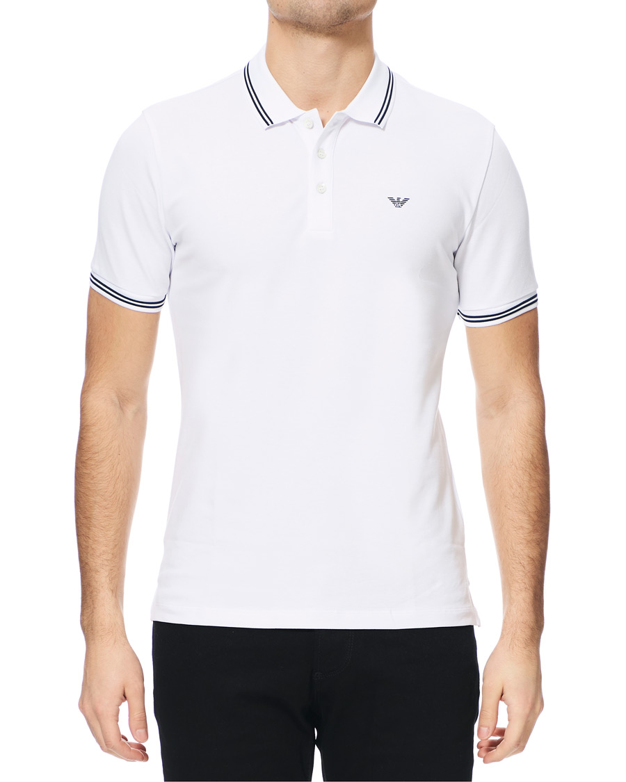 Herre | Pikéer | Emporio Armani | Polo White
