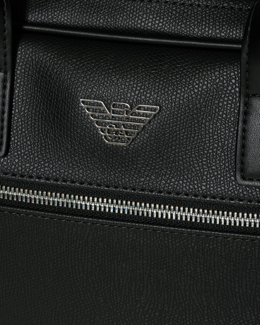 Herre | Emporio Armani Computer Bag Black | Emporio Armani | Computer Bag Black