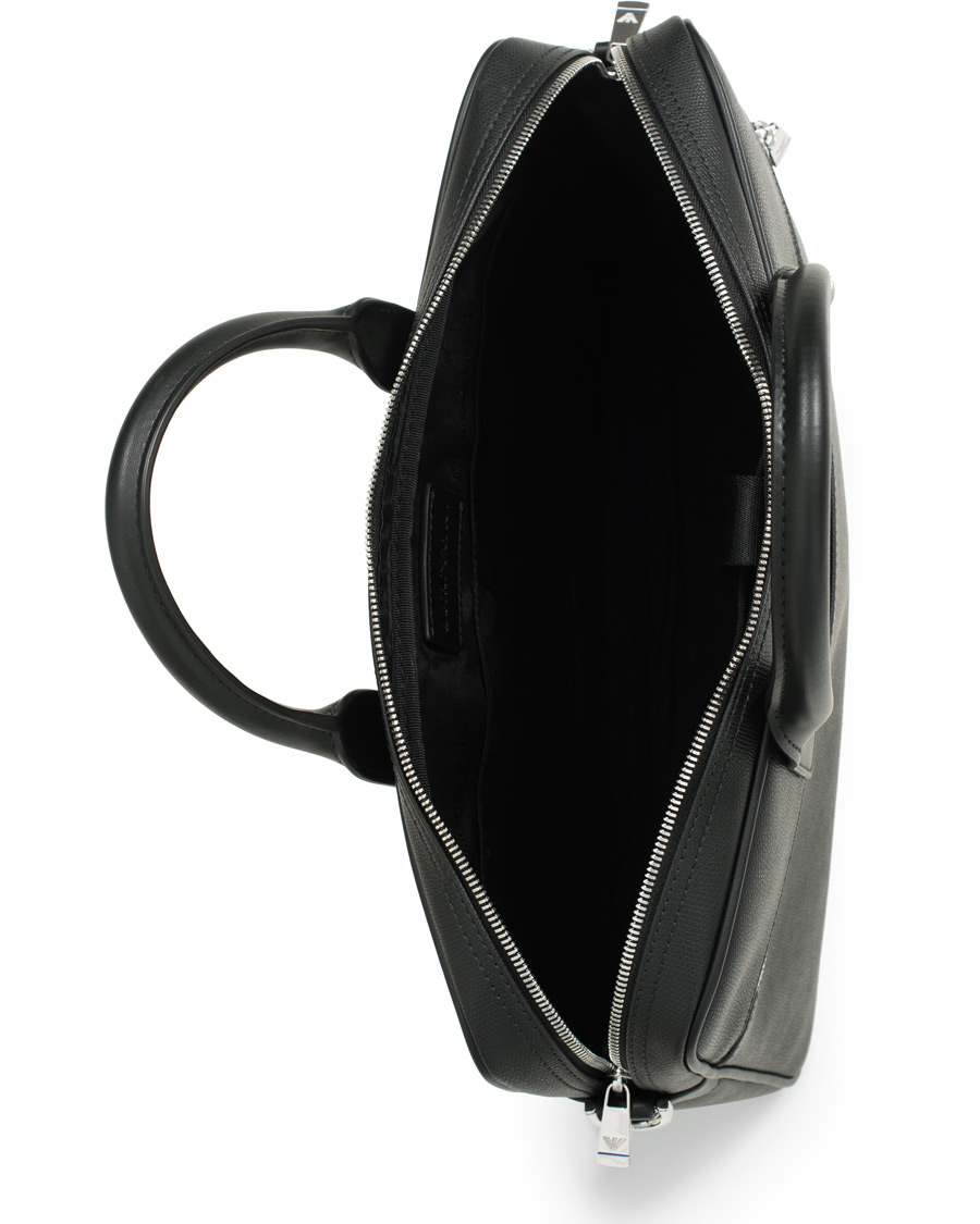Herre | Emporio Armani Computer Bag Black | Emporio Armani | Computer Bag Black