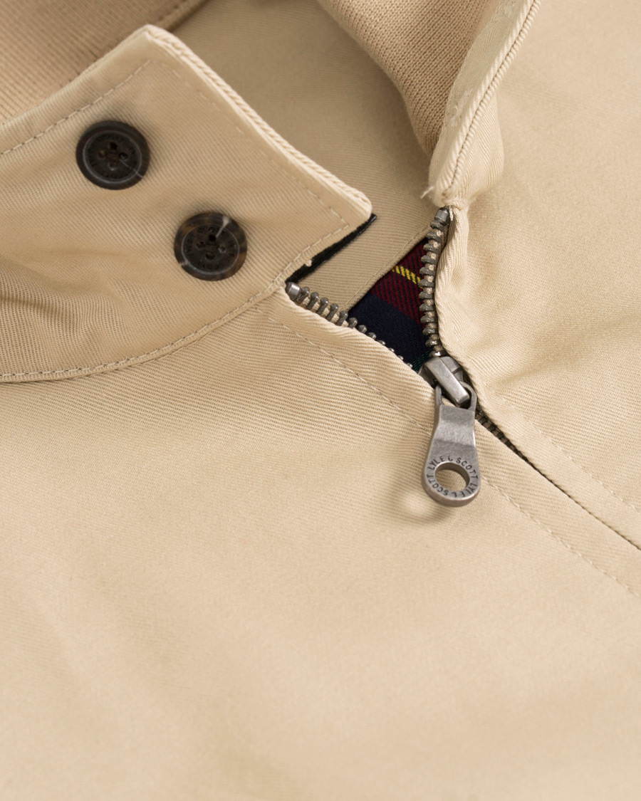 Herre | Jakker | Lyle & Scott | Harrington Jacket Stone