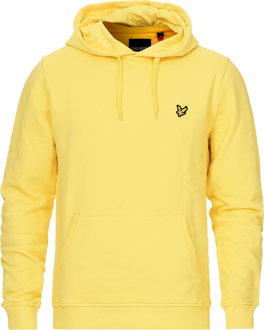 Herre | Gensere | Lyle & Scott | Pullover Hoodie Butter Cup Yellow