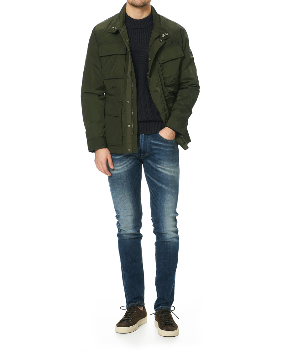 Herre | Jakker | Morris | Fairmont Patch Pocket Field Jacket Army Green
