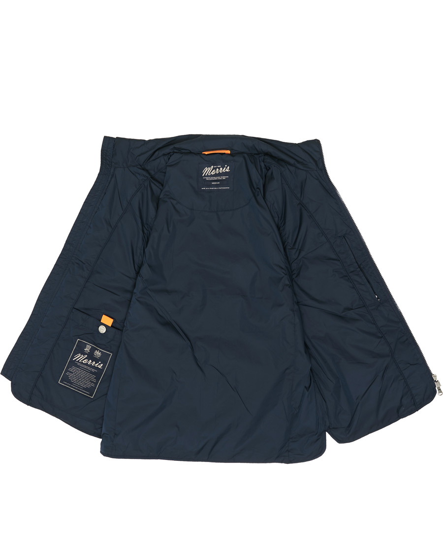 Herre | Jakker | Morris | Quilted Crew Vest Navy