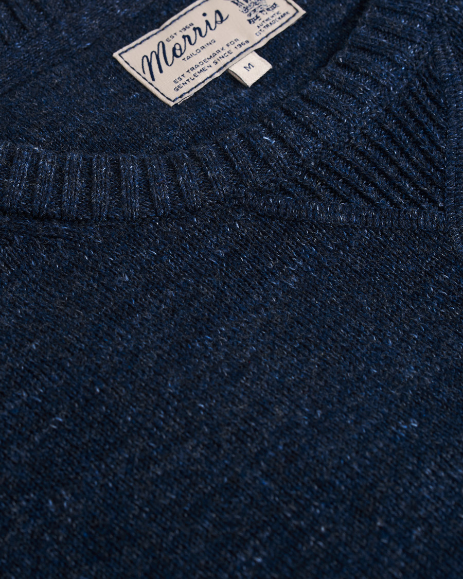 Herre | Gensere | Morris | Leron Knitted O-Neck Navy