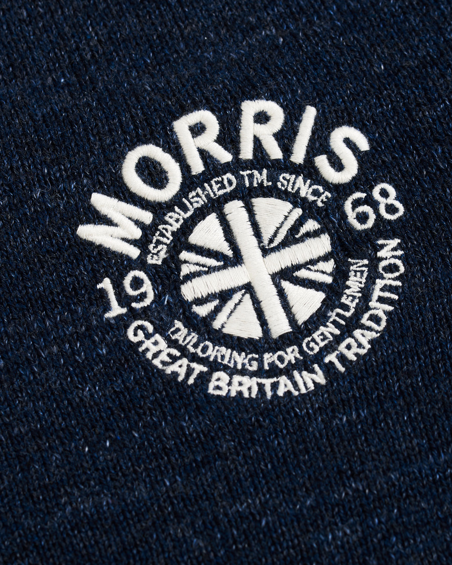 Herre | Gensere | Morris | Leron Knitted O-Neck Navy