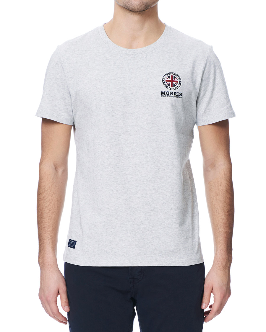 Herre | T-Shirts | Morris | Brando Logo Tee Grey