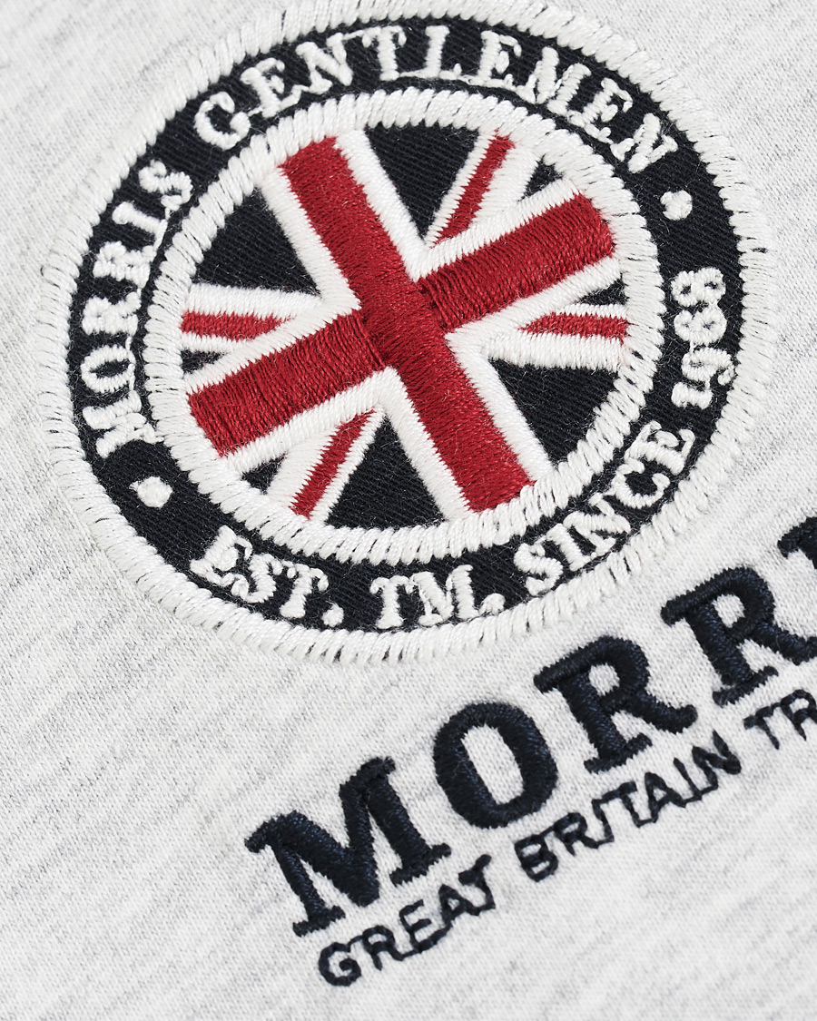 Herre | T-Shirts | Morris | Brando Logo Tee Grey