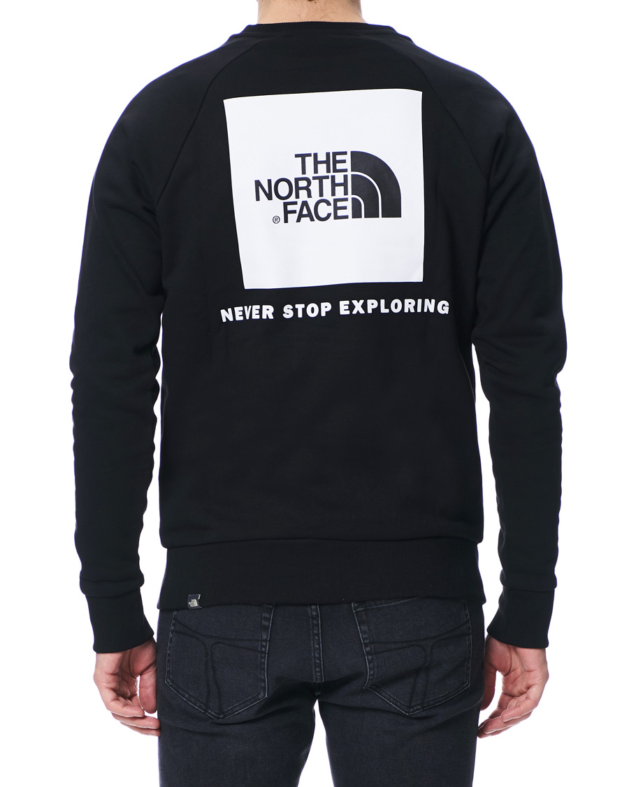Herre | Gensere | The North Face | Raglan Redbox Crew Neck Sweatshirt Black