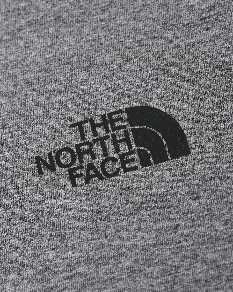 Herre | T-Shirts | The North Face | Simple Dome Long Sleeve Tee Heather Grey