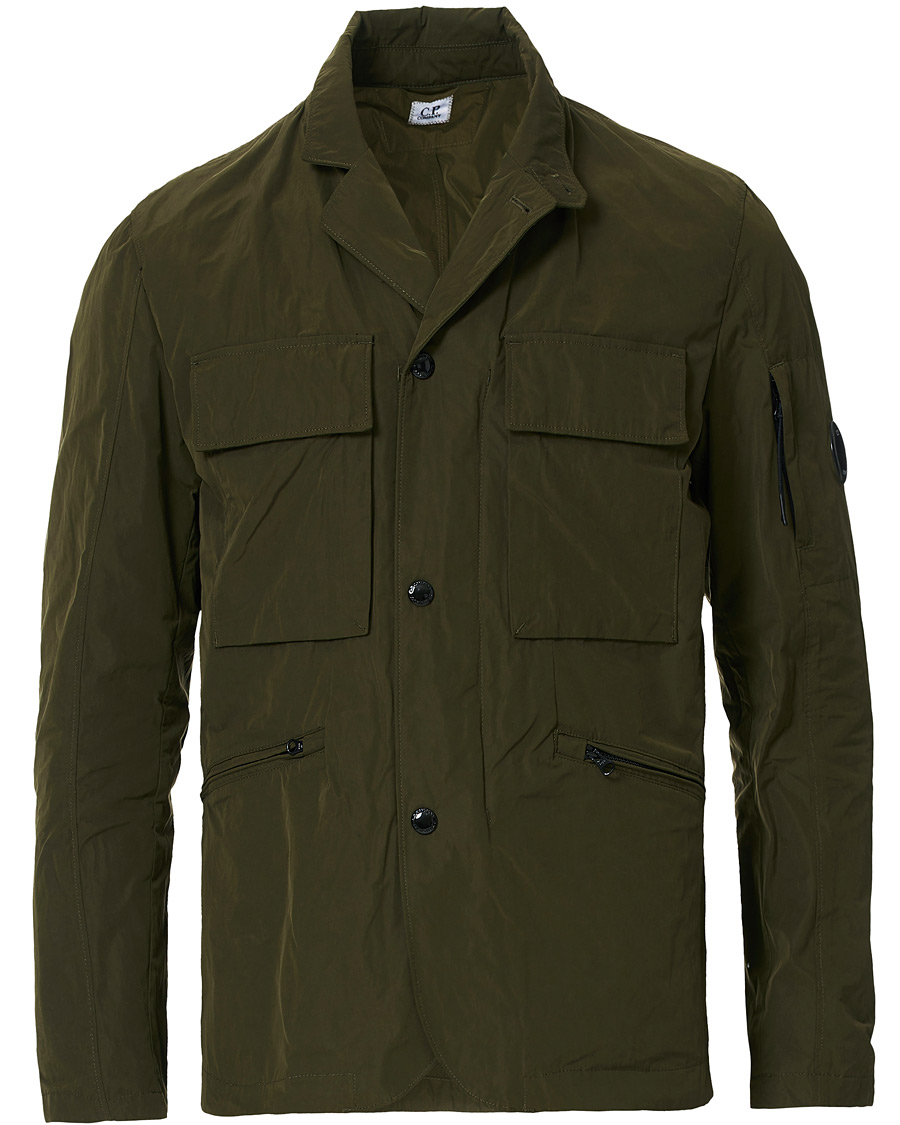 Herre | Jakker | C.P. Company | Memri Lens Blazer Jacket Dark Green