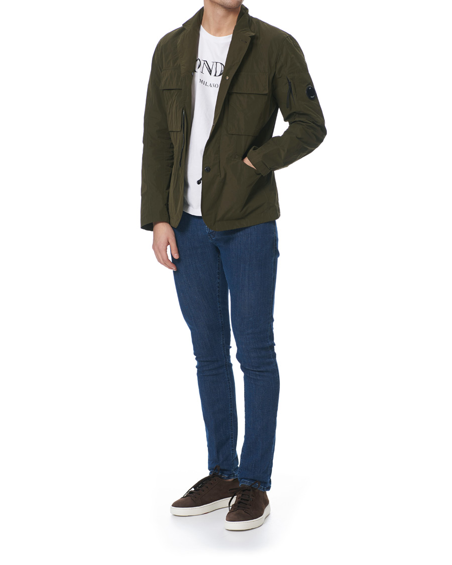 Herre | Jakker | C.P. Company | Memri Lens Blazer Jacket Dark Green