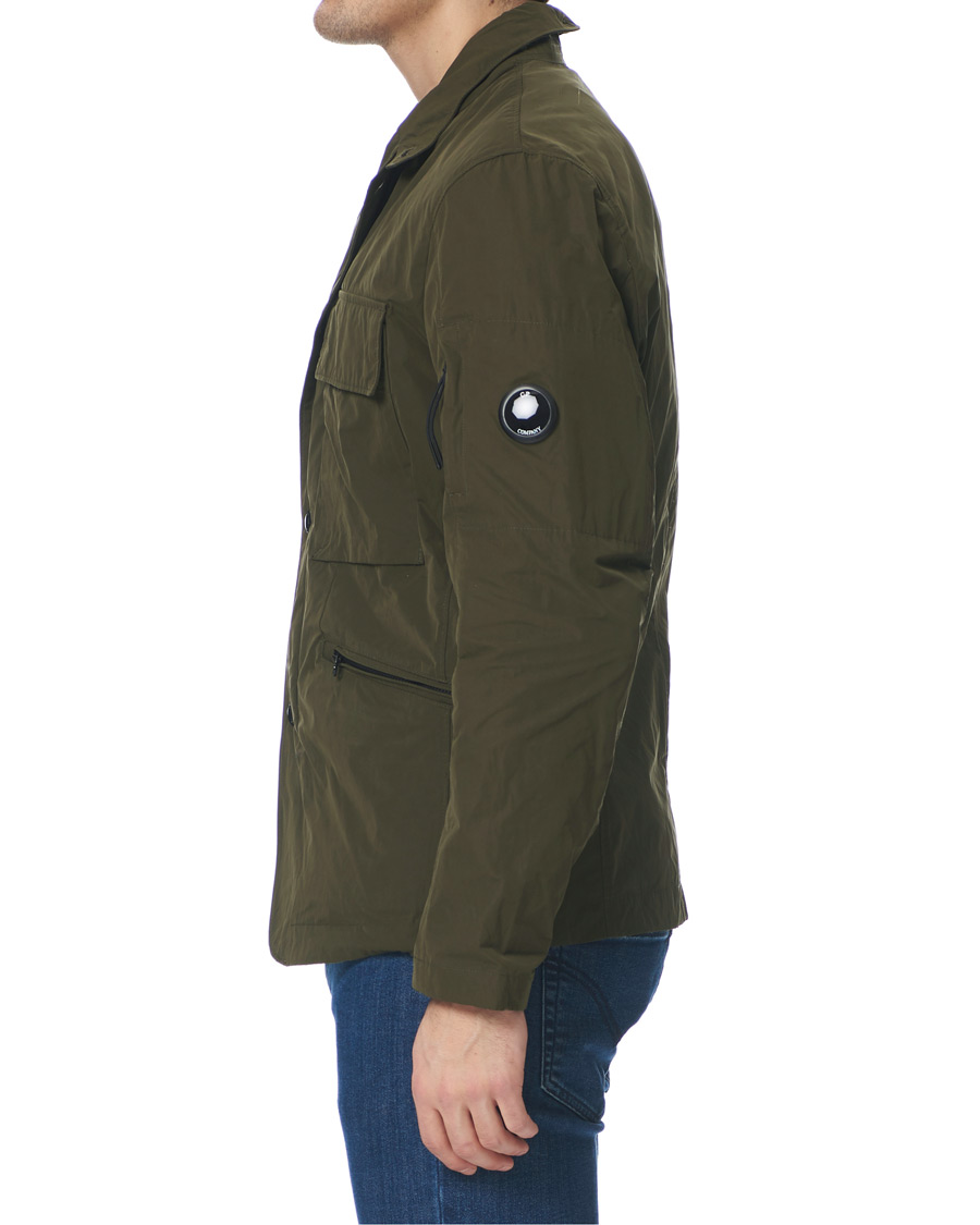 Herre | Jakker | C.P. Company | Memri Lens Blazer Jacket Dark Green