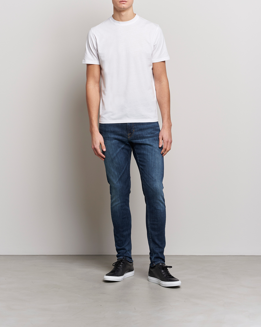 Herre | Jeans | Tiger of Sweden | Evolve Super Stretch Top Jeans Medium Blue