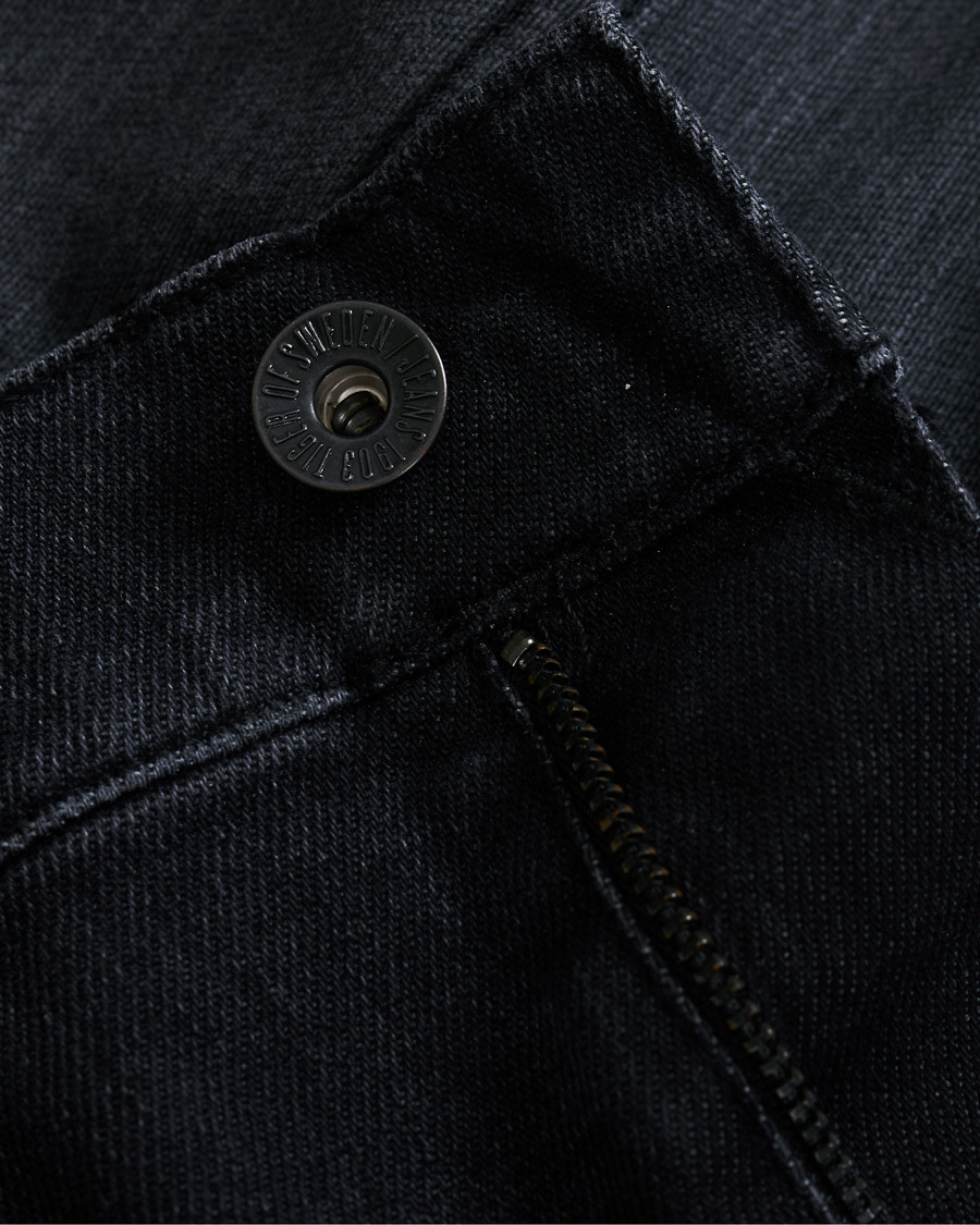 Herre | Jeans | Tiger of Sweden Jeans | Evolve Super Stretch Organic Cotton Jeans Black