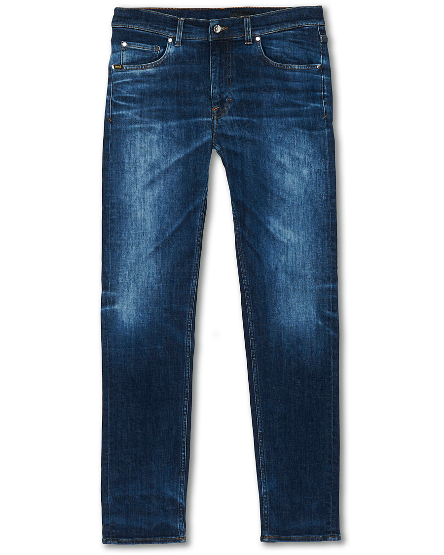 Herre | Jeans | Tiger of Sweden Jeans | Leon Super Stretch Top Jeans Medium Blue
