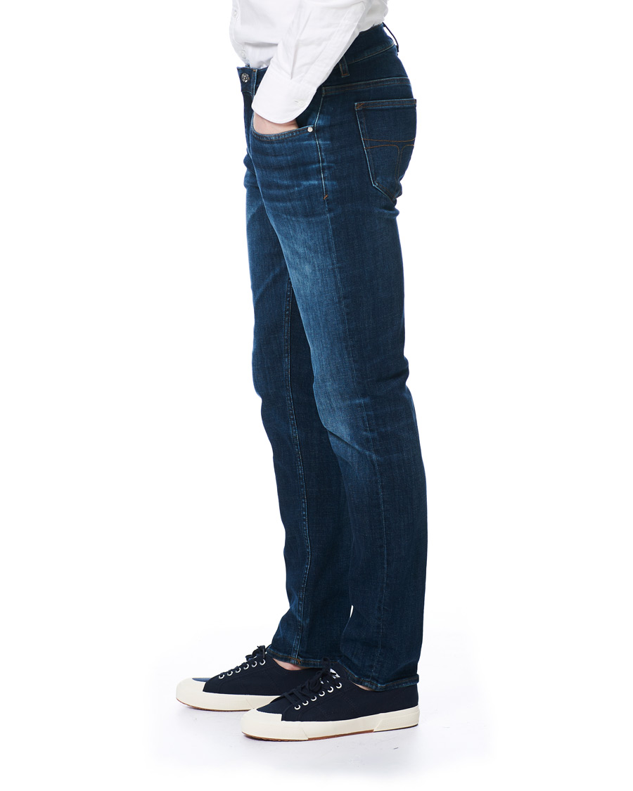 Herre | Jeans | Tiger of Sweden Jeans | Leon Super Stretch Top Jeans Medium Blue