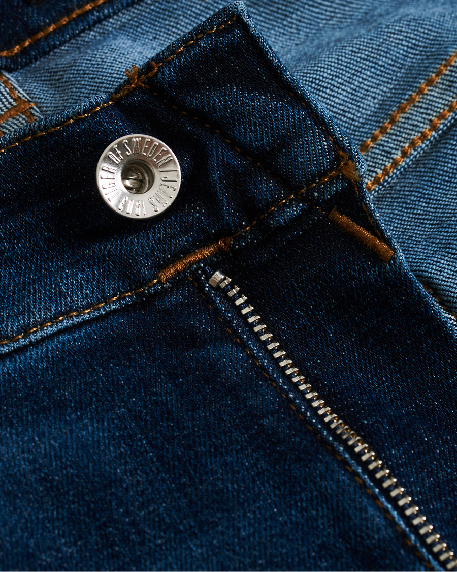 Herre | Jeans | Tiger of Sweden Jeans | Leon Super Stretch Top Jeans Medium Blue