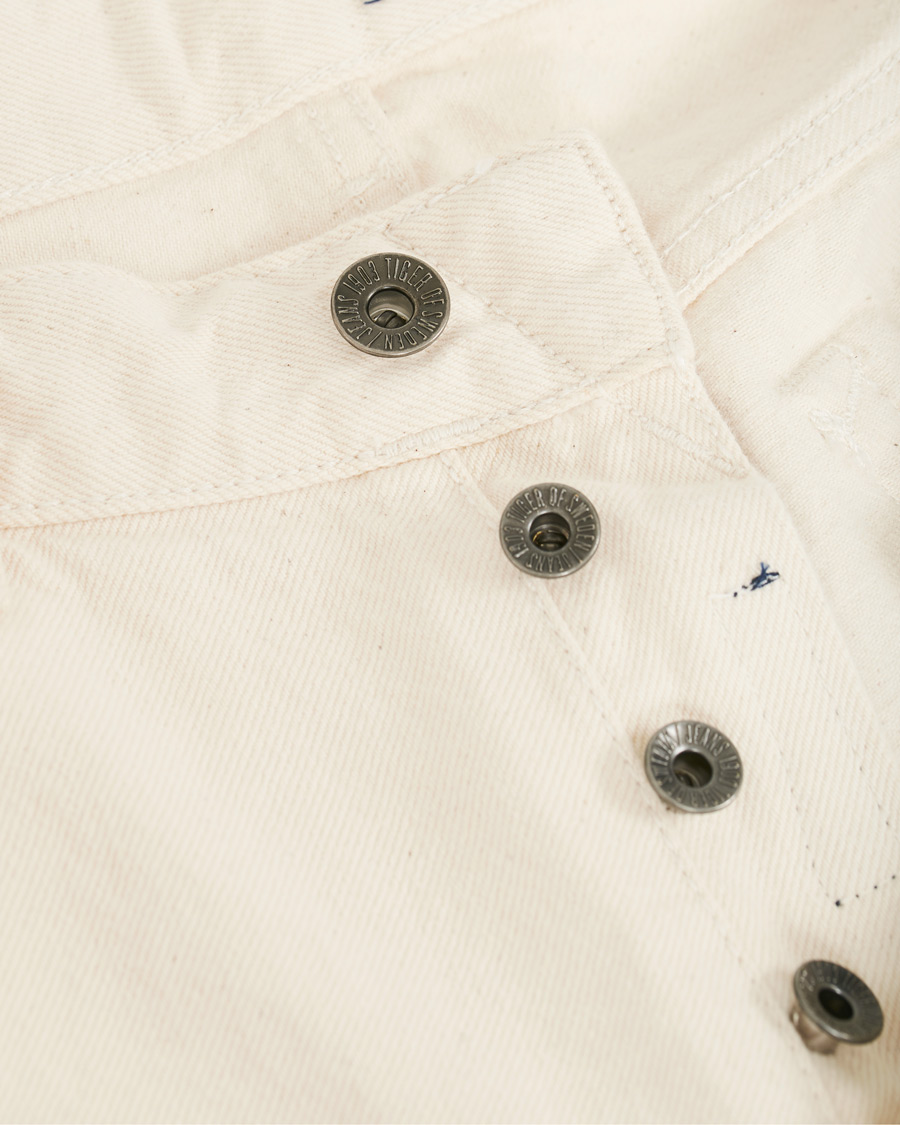 Herre | Jeans | Tiger of Sweden Jeans | Jud Organic Cotton Glass Jeans Off White