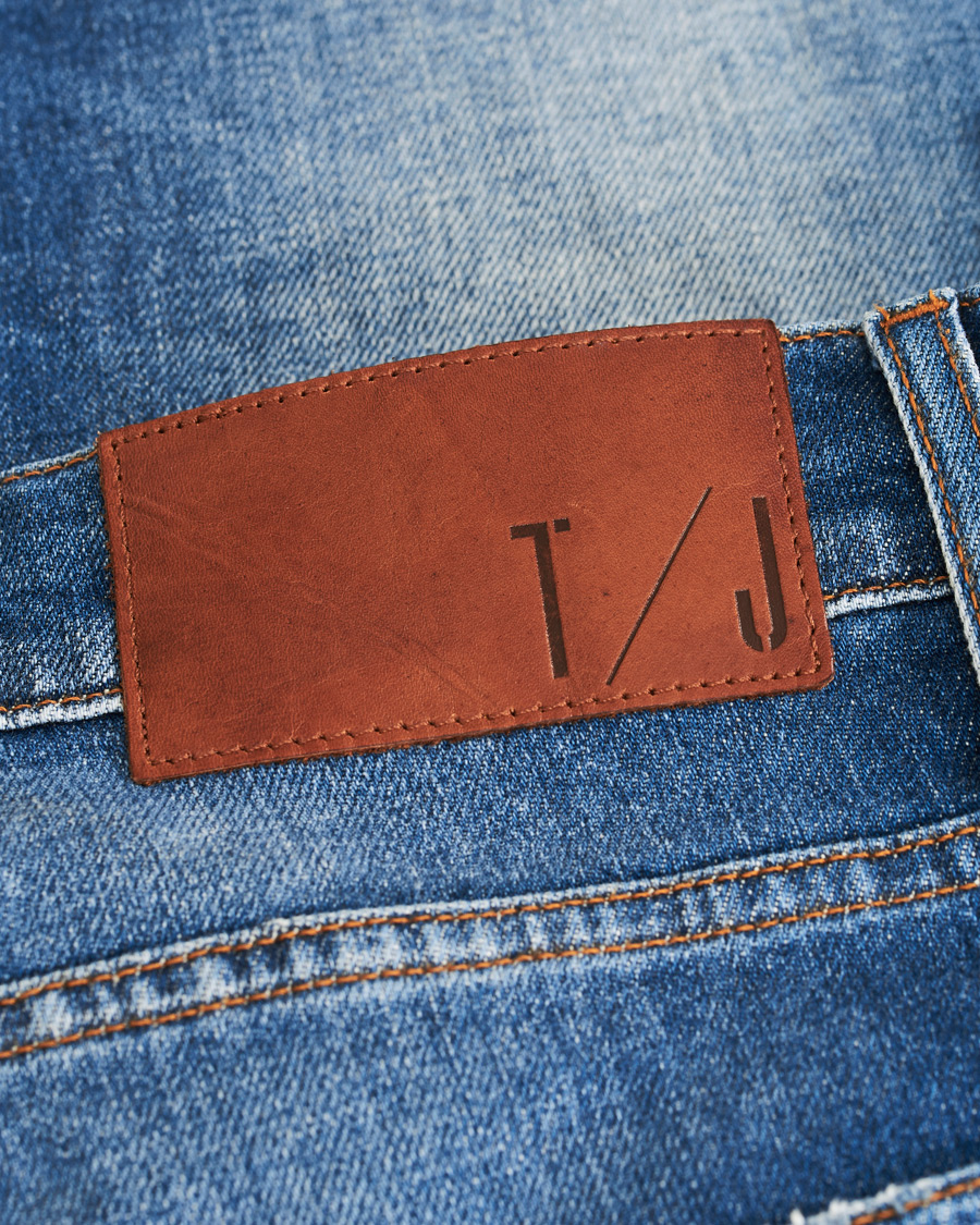 Herre | Jeans | Tiger of Sweden | Pistolero Stretch Organic Cotton Son Jeans Mid Blue