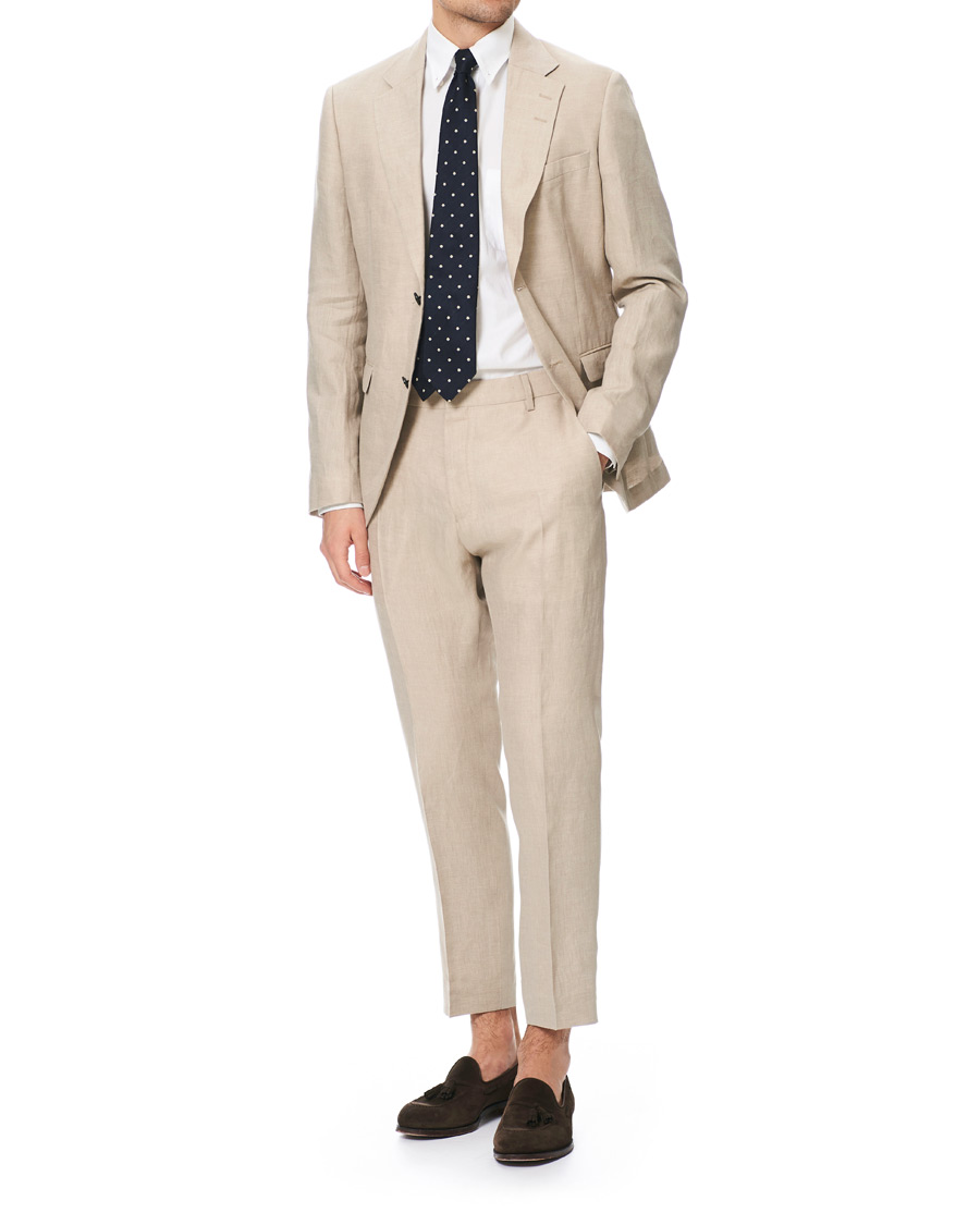 Herre | Dressjakker | Tiger of Sweden | Jamonte Linen Suit Blazer Irish Cream