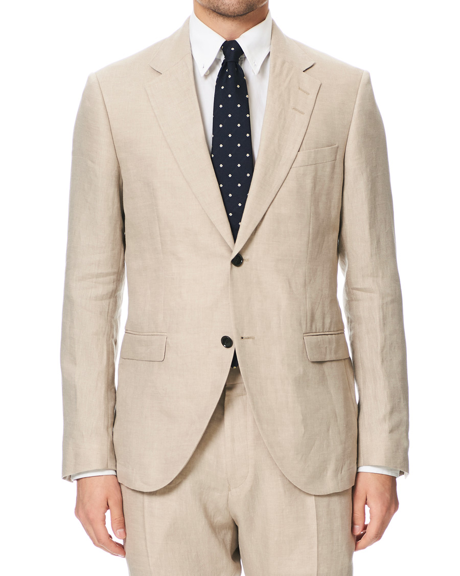 Herre | Dressjakker | Tiger of Sweden | Jamonte Linen Suit Blazer Irish Cream