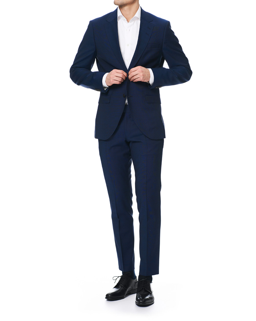 Herre | Dressjakker | Tiger of Sweden | Jamonte Wool Suit Blazer Deep Ocean Blue