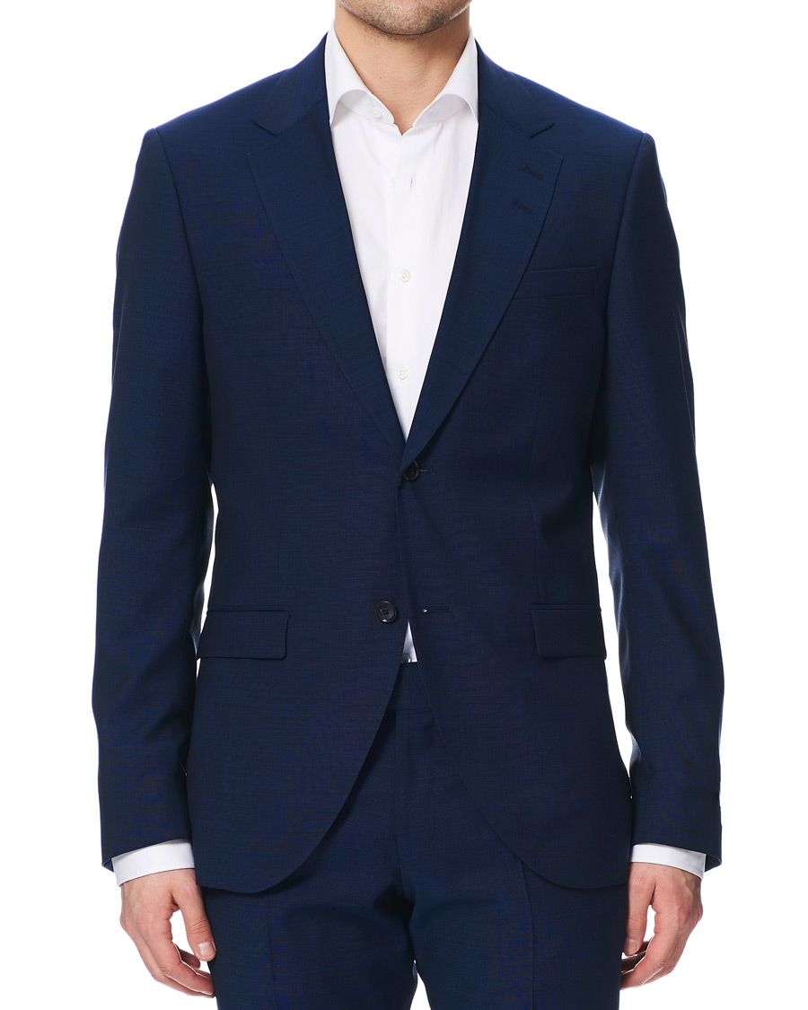 Herre | Dressjakker | Tiger of Sweden | Jamonte Wool Suit Blazer Deep Ocean Blue