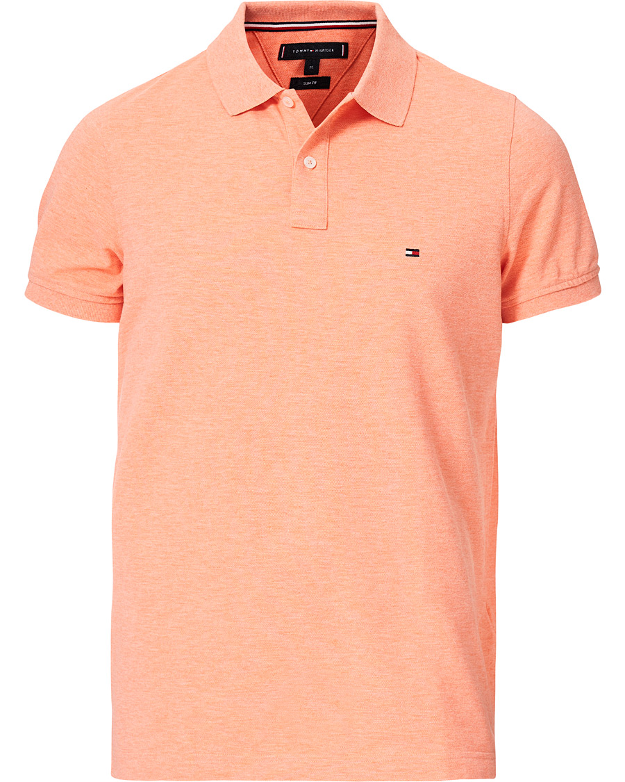 Herre | Pikéer | Tommy Hilfiger | Slim Fit Polo Island Coral Heather
