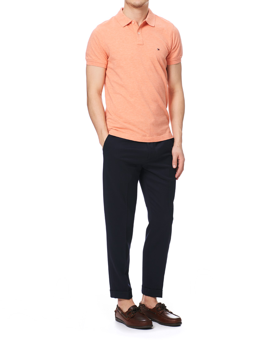 Herre | Pikéer | Tommy Hilfiger | Slim Fit Polo Island Coral Heather