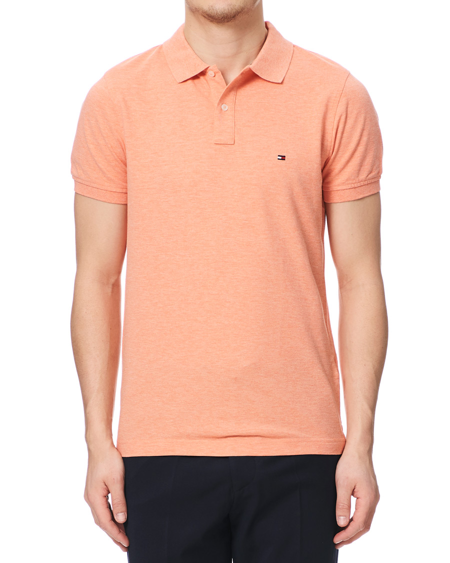 Herre | Pikéer | Tommy Hilfiger | Slim Fit Polo Island Coral Heather
