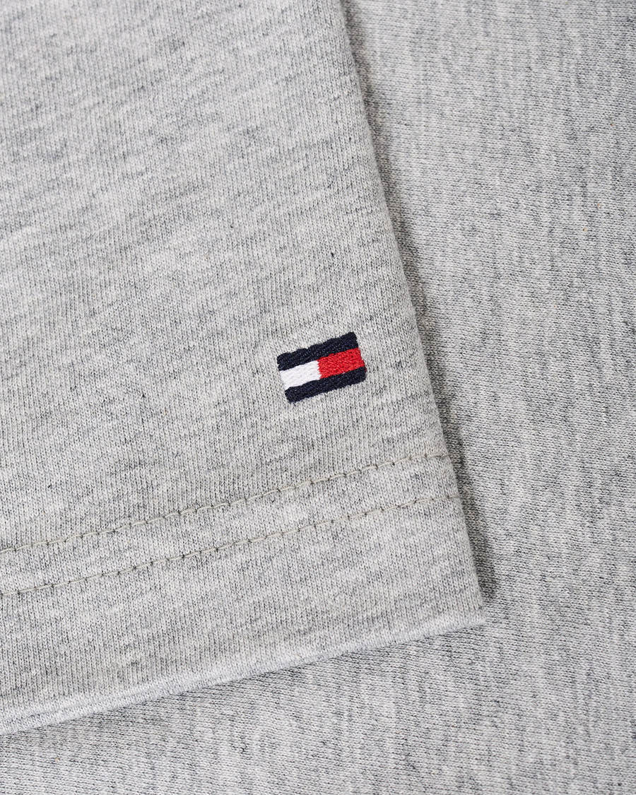 Herre | T-Shirts | Tommy Hilfiger | Flag Photo Print Crew Neck Tee Medium Grey Heather XL