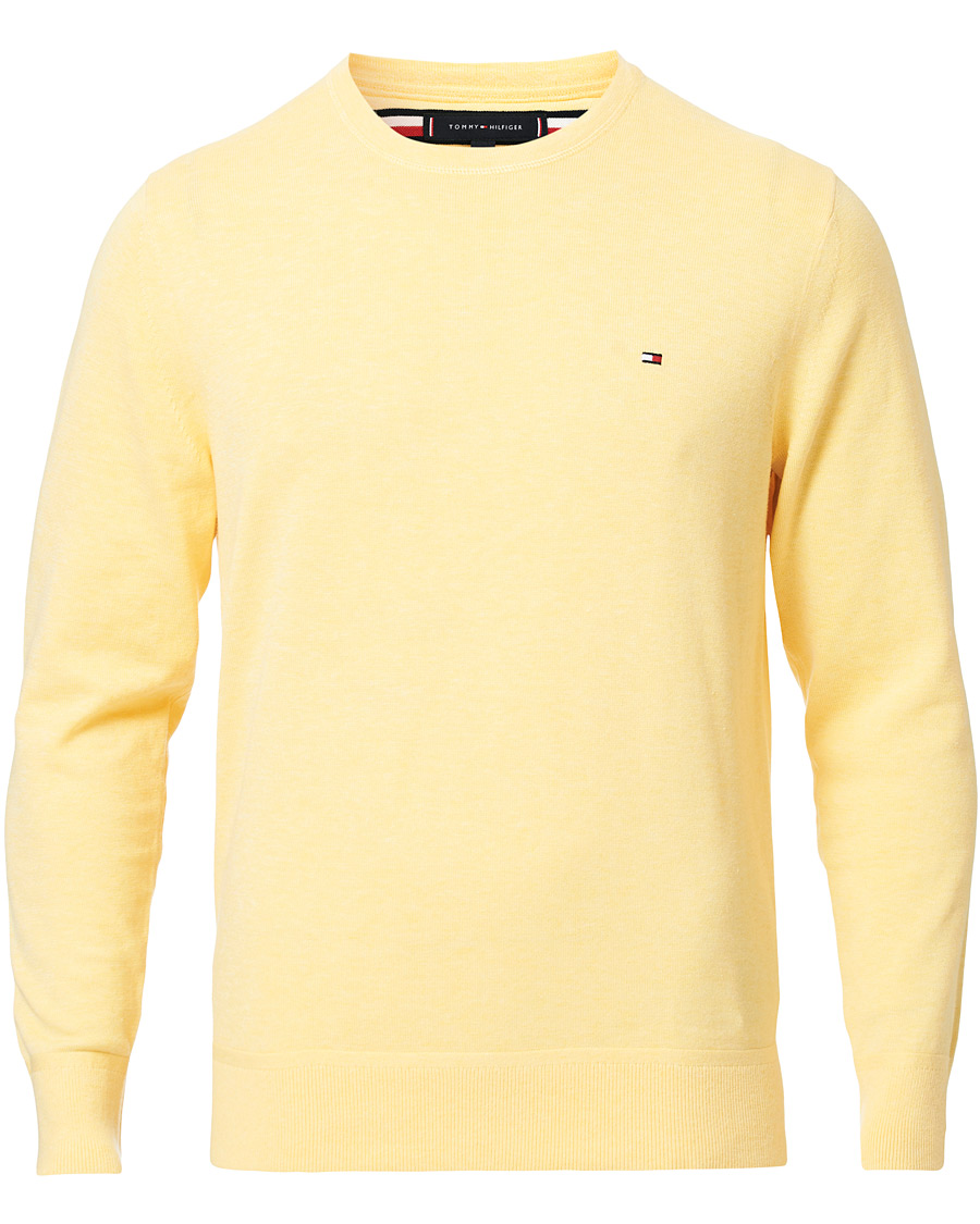 Herre | Gensere | Tommy Hilfiger | Organic Cotton/Silk Crew Neck Pullover Sun Ray