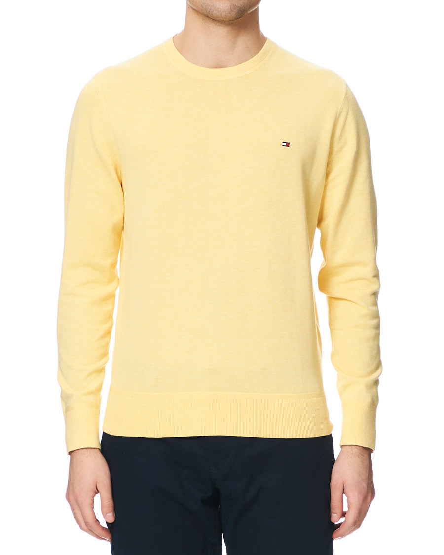 Herre | Gensere | Tommy Hilfiger | Organic Cotton/Silk Crew Neck Pullover Sun Ray