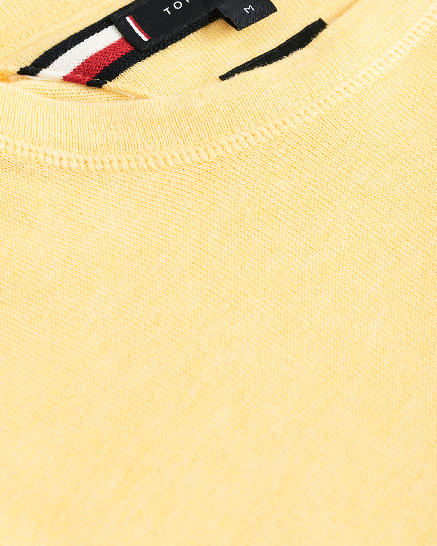 Herre | Gensere | Tommy Hilfiger | Organic Cotton/Silk Crew Neck Pullover Sun Ray
