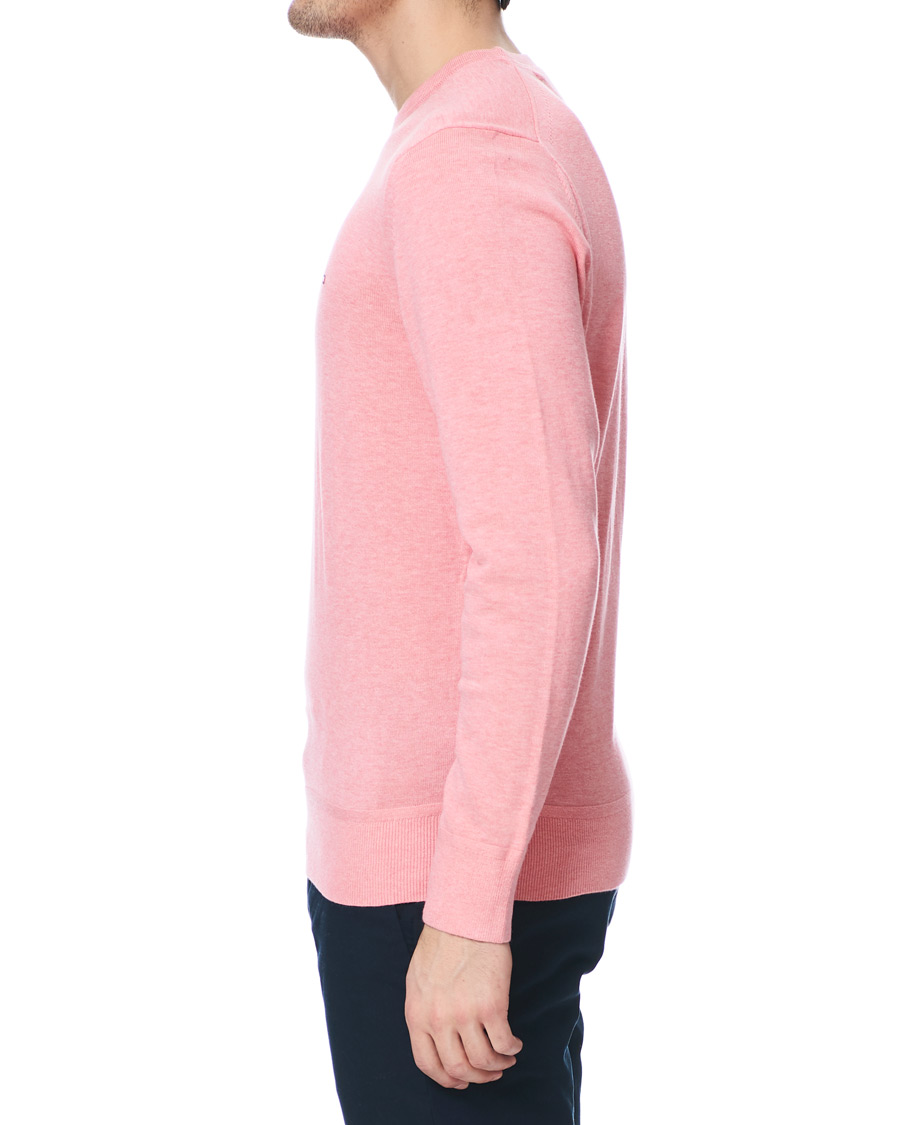 Herre | Gensere | Tommy Hilfiger | Organic Cotton/Silk Crew Neck Pullover Pink Grapefruit