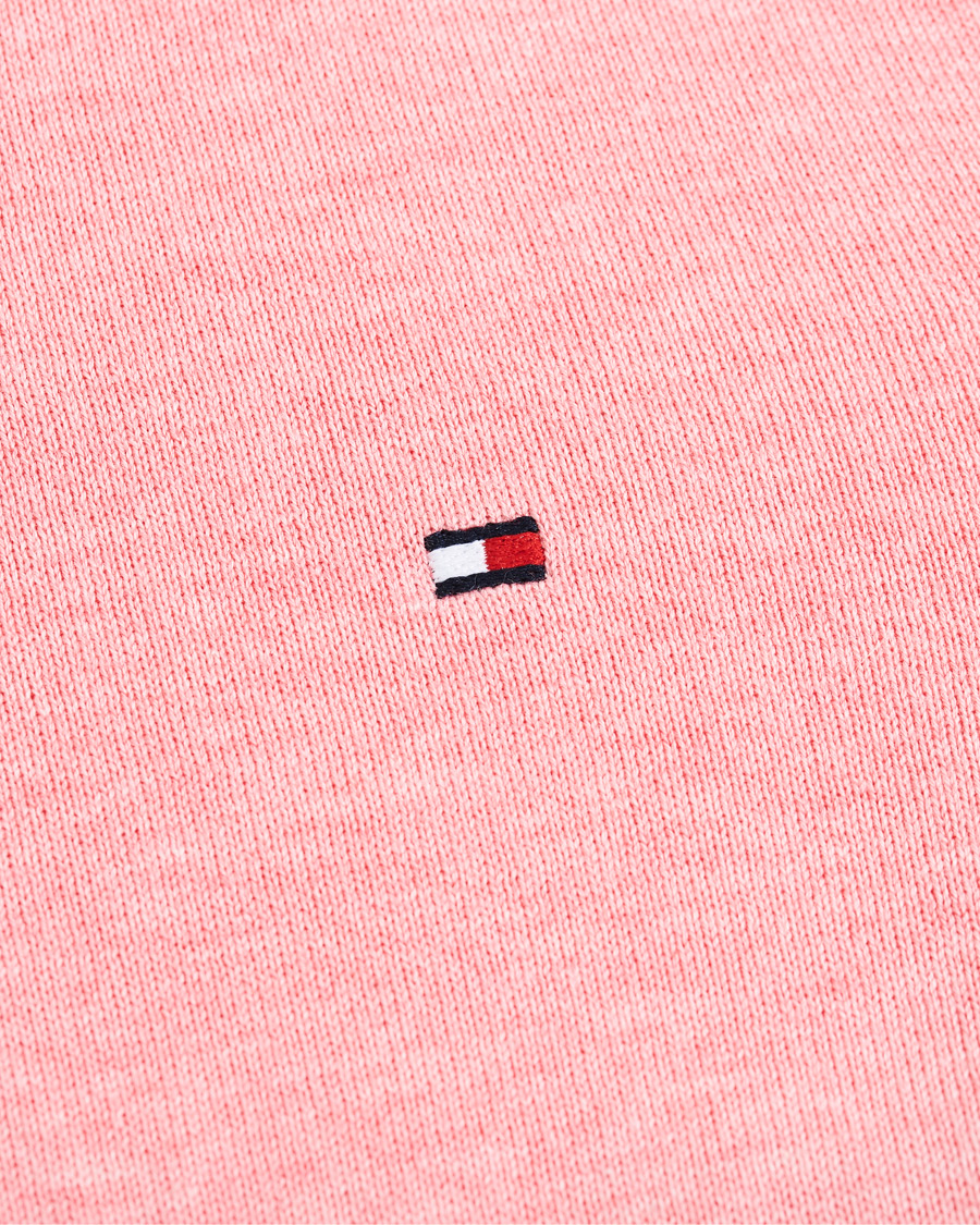 Herre | Gensere | Tommy Hilfiger | Organic Cotton/Silk Crew Neck Pullover Pink Grapefruit