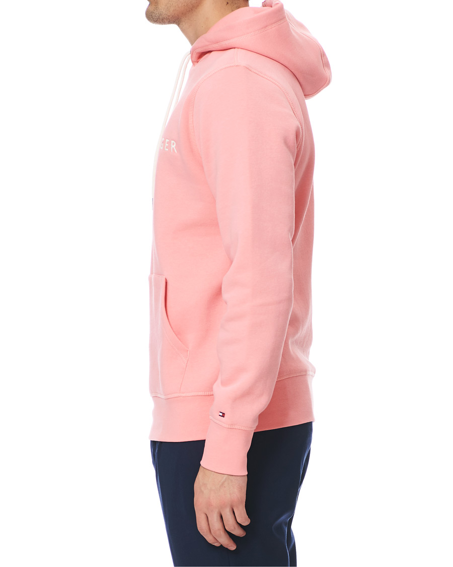 Herre | Gensere | Tommy Hilfiger | Logo Hoodie Pink Grapefruit