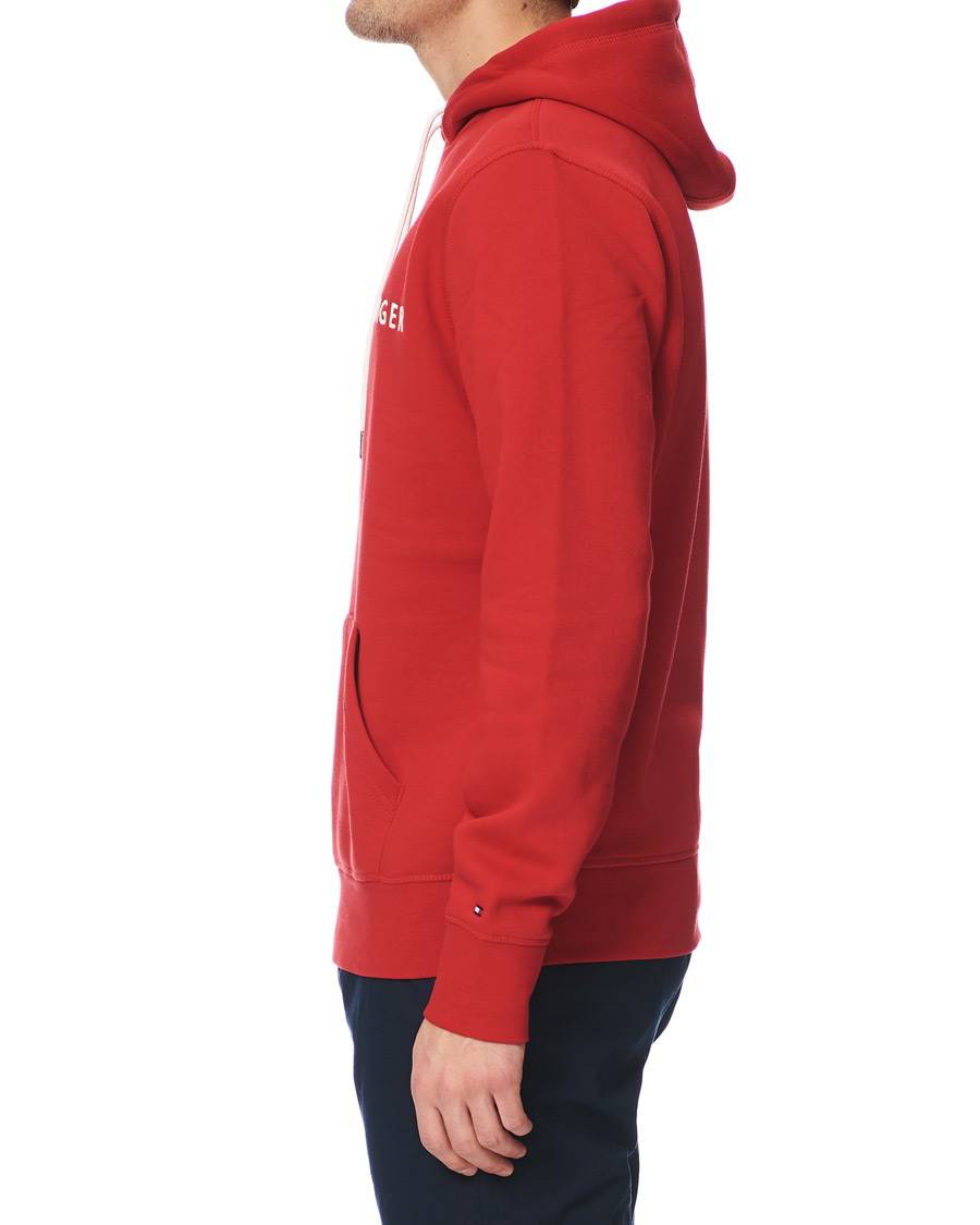 Herre | Gensere | Tommy Hilfiger | Logo Hoodie Primary Red