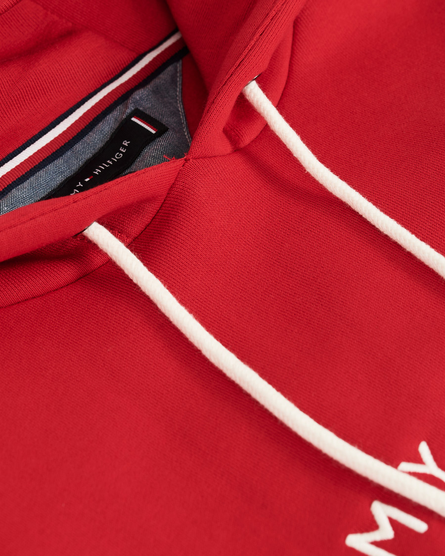 Herre | Gensere | Tommy Hilfiger | Logo Hoodie Primary Red